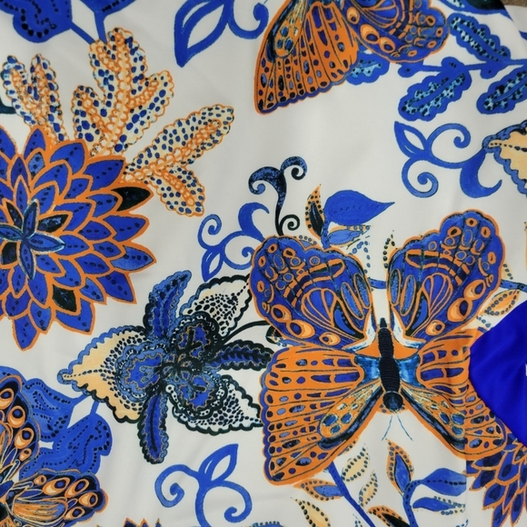 FRCHAL Women's V Neck One Piece Swimsuit Floral Bathing Suit Size S - Picture 11 of 11